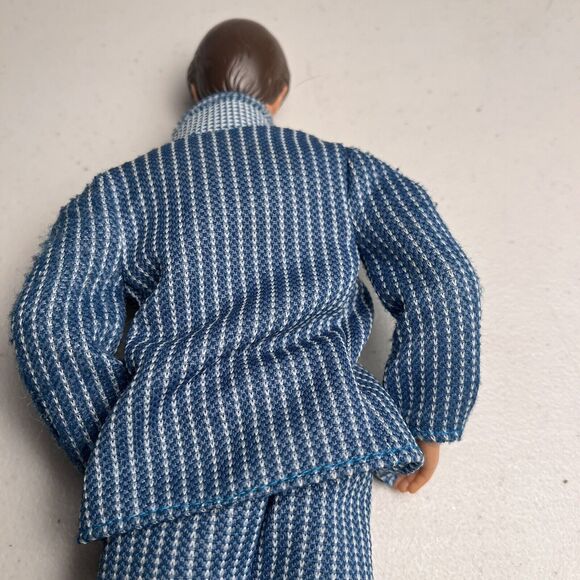 Vintage Ken Barbie Outfit Pinstripe Suit Dreamboat Shirt 1969 Mattel HTF Rare - Picture 10 of 16